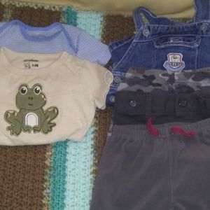 Boy's 6-9 months clothes lot